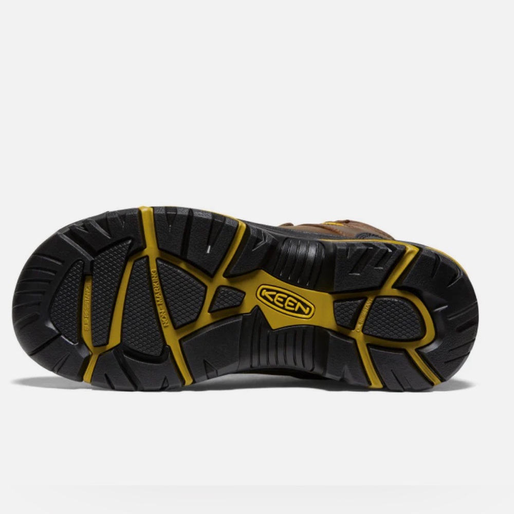 KEEN Men's Mt Vernon 6" MET Waterproof Boot (Steel Toe) Cascade Brown  Size 8.5D - Picture 4 of 13